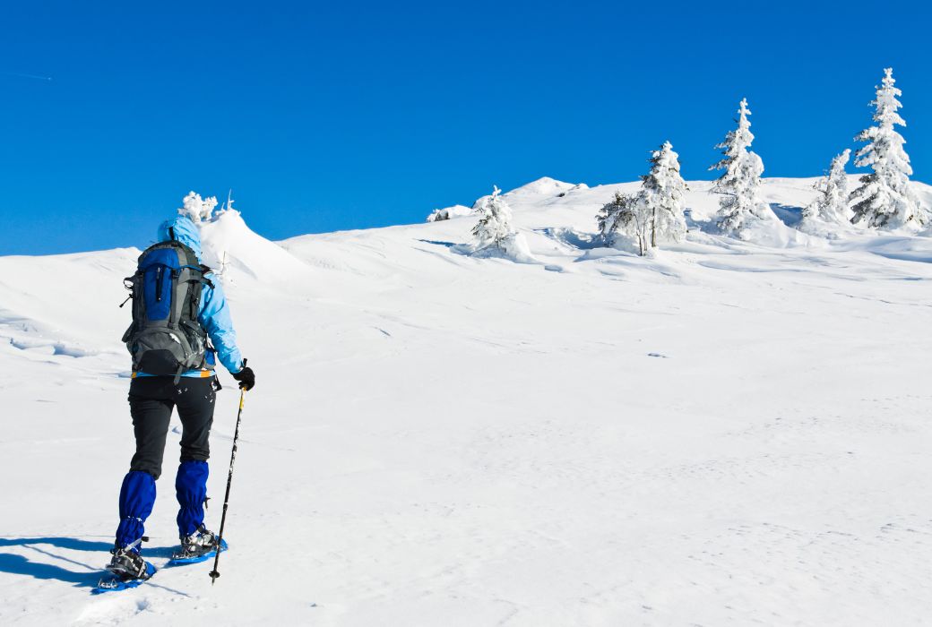 Snowshoes - Crescent Moon - Snowshoeing